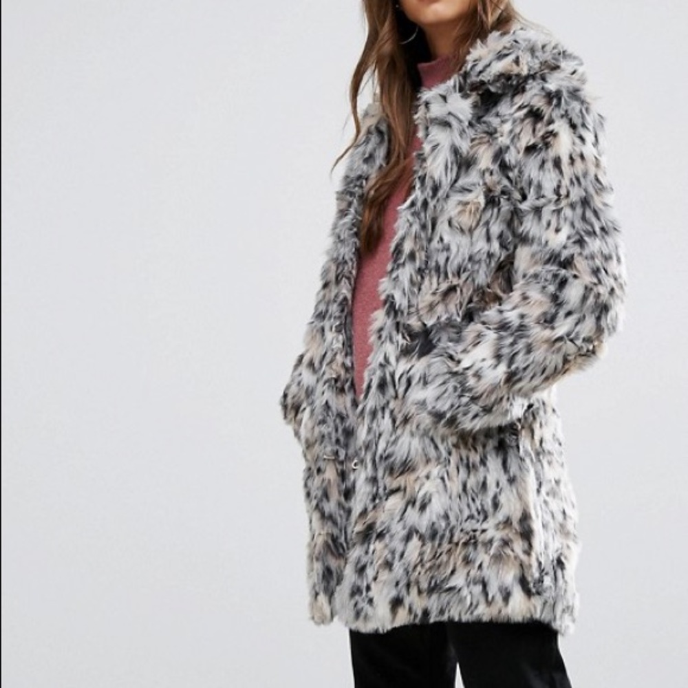 Faux Fur Coat
